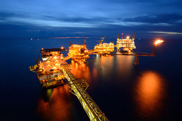 project offshore oil gas rig